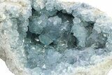 Crystal Filled Celestine (Celestite) Geode - Madagascar #287130-3